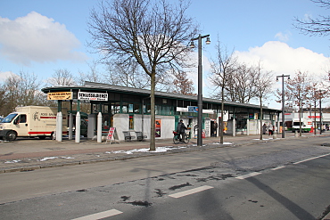 Gebäude am ehemaligen Wendeplatz