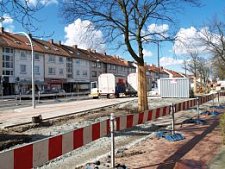 Foto Baustelle Wartburgplatz