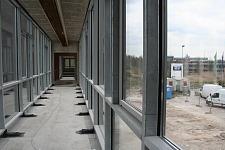 Das Gebäude des DLR in der Bauphase