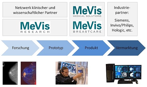 Schaubild des integrierten Diagnose- und Biopsiesystems 