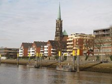 Foto von Weser und Schlachte