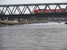 Foto Eisenbahnbrücke über Weser