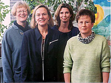 Pictured is the ZiB team (left to right): Kristine Busch-Oellerich, Franziska Mayer, Heike Ohrt, Gunda Spille 