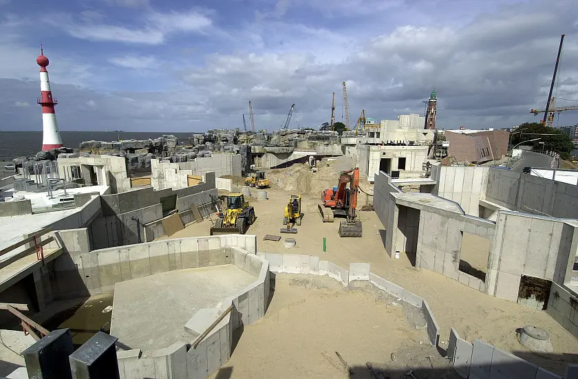 Foto Baustelle Zoo am Meer