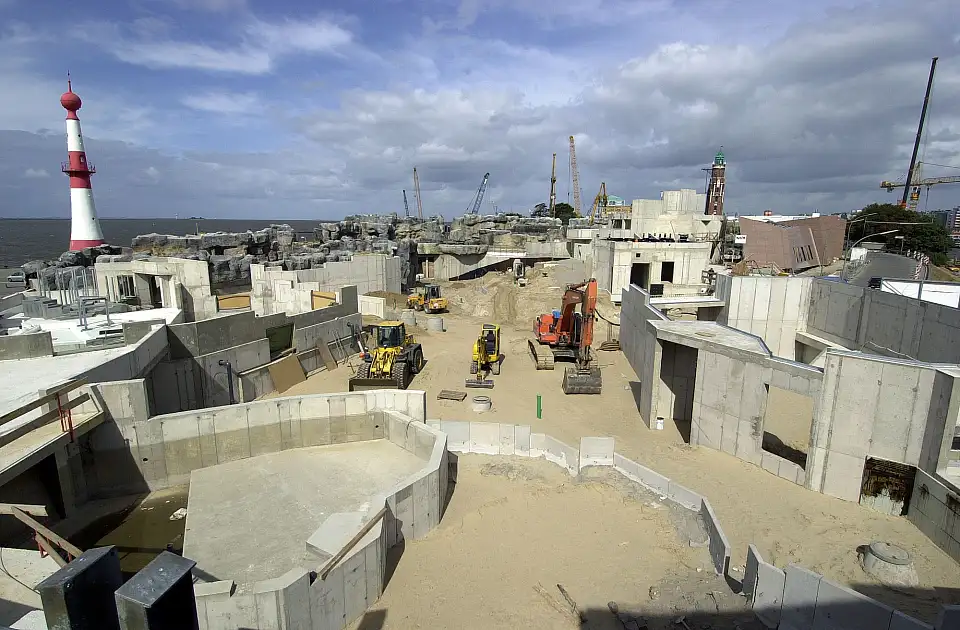 Foto Baustelle Zoo am Meer
