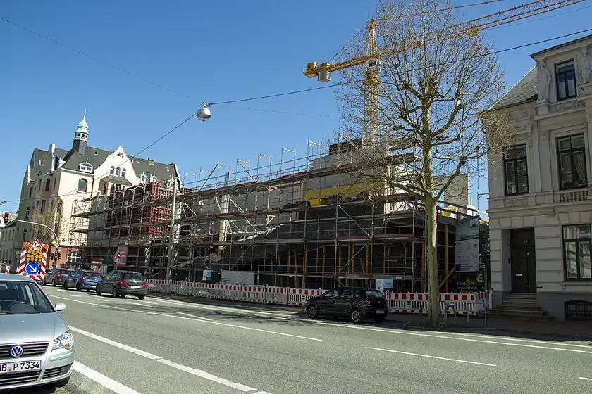 Das Kistner-Gelände, zentral gelegen an der Hafenstraße