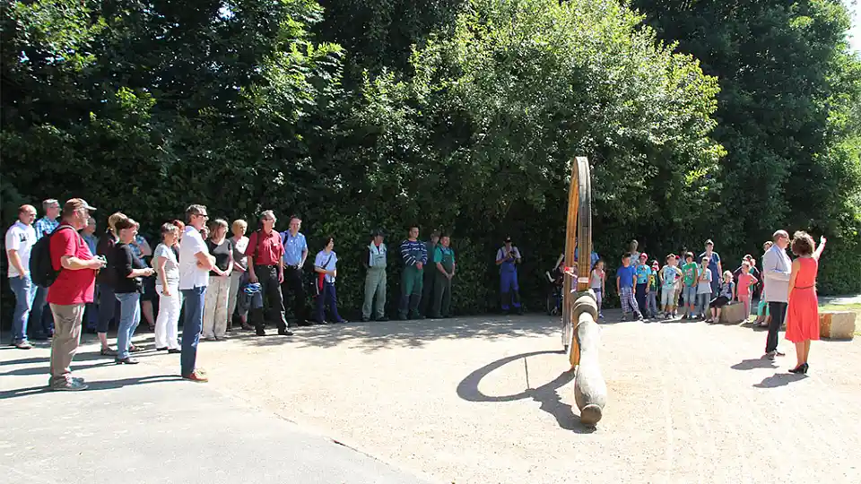 Er&ouml;ffnung des zweiten Bauabschnitts