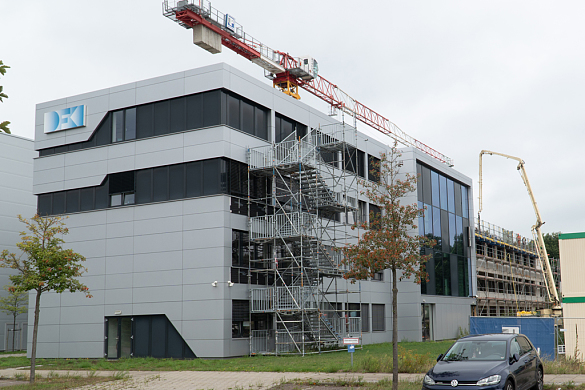 Stand der Bauphase im September 2020