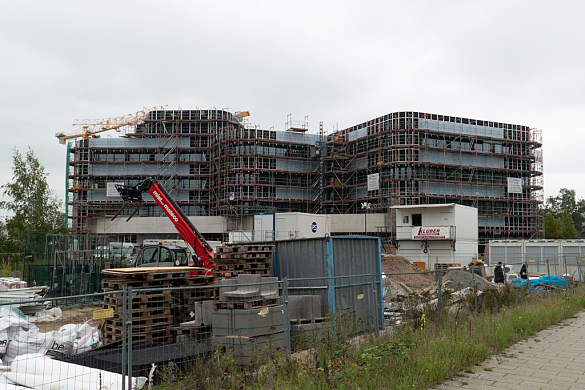 Der Neubau wird ca. 2700 m² umfassen.