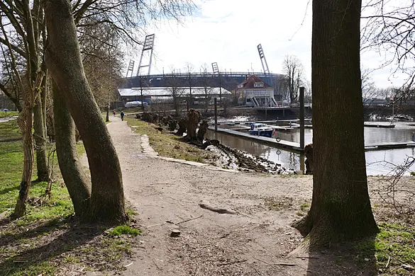 Der Segelhafen am Osterdeich.