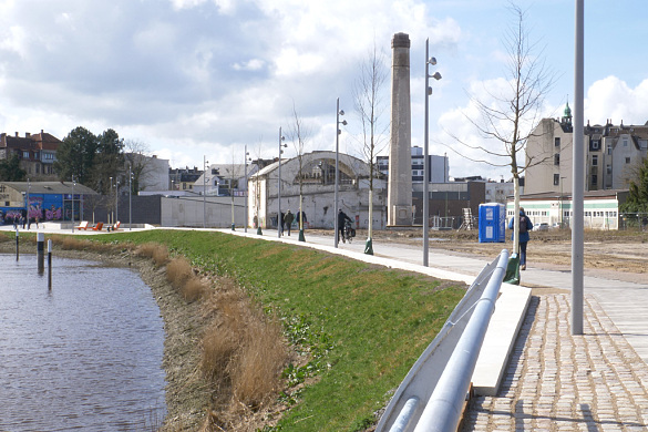 Neue Promenade an der Geeste