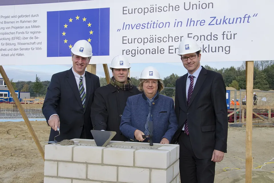Bild der DFKI Grundsteinlegung Neubau Bremen
