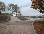 Neue Wege im Park am Weserwehr