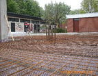 Baustelle am Sportzentrum Bremen-Marßel