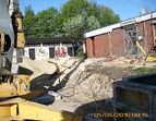 Baustelle am Sportzentrum in Bremen-Marßel