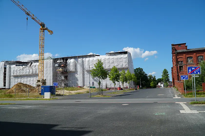 Baustelle Wollkämmerei