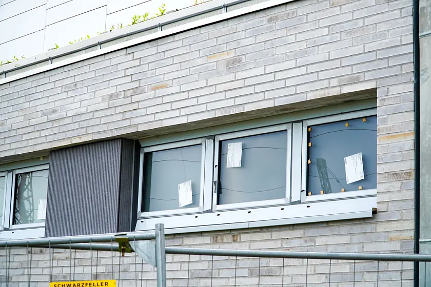 Fenster sind auch schon da