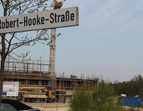 Bau in der Robert-Hooke-Straße
