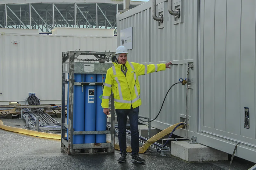 Impressionen vom Testfeld