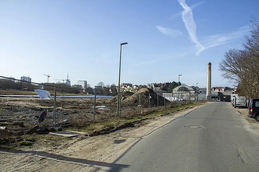 Ein Blick auf das Gelände