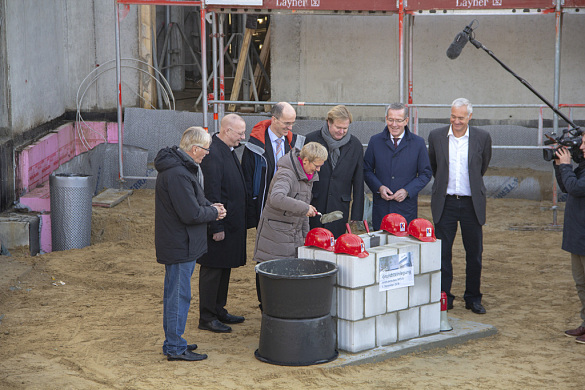 Fraunhofer MEVIS Grundsteinlegung am 05.12.2018 