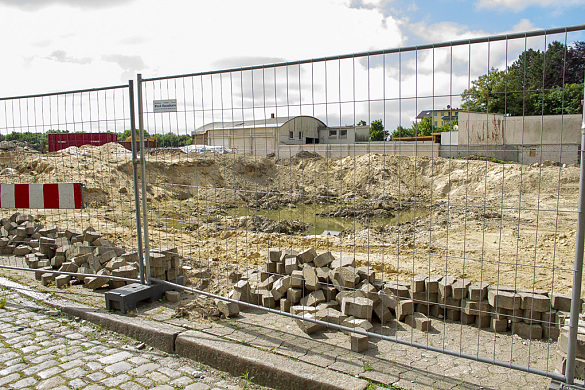 Abbruch Kistner-Gelände Juni 2018