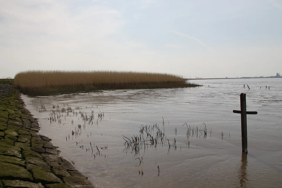 Blick auf das Wasser