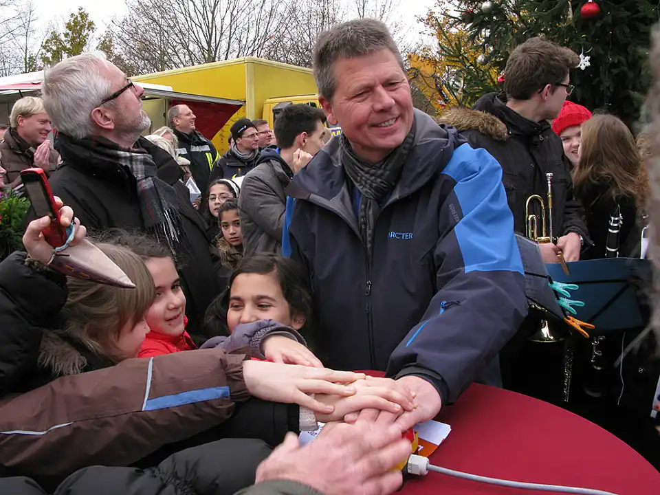 Lichter werden angeschaltet