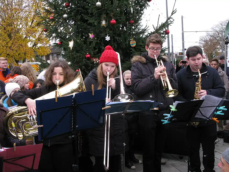 Bl&auml;ser der  Gesamtschule Bremen-Ost