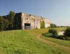 Bunker von der Wasserseite