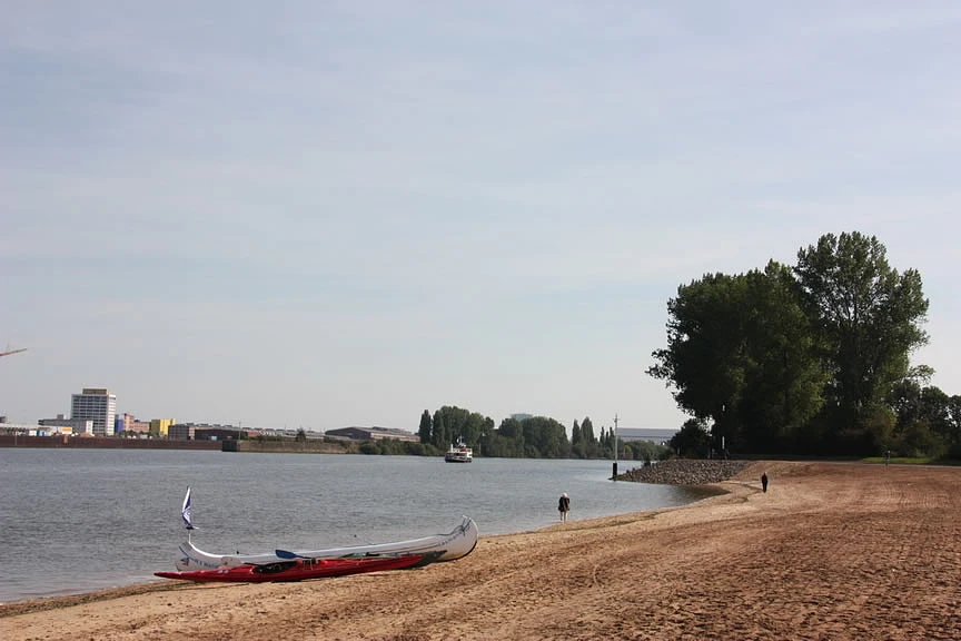 Mit dem neuen Strand wurde die Uferstruktur von 1885 wiederhergestellt
