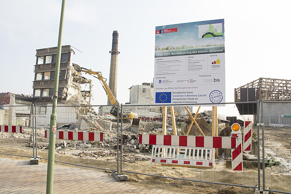 ERDF supports the revitalization of the Kistner site