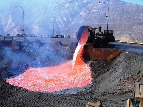 Spray slag