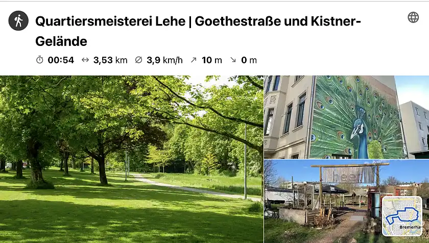 Quartiersmeisterei Lehe | Goethestraße und Kistner-Gelände