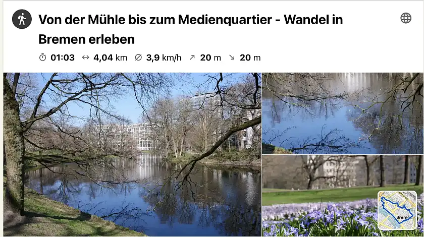 Von der Mühle bis zum Medienquartier - Wandel in Bremen erleben