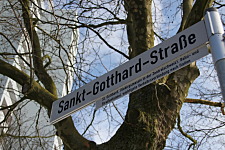 Straßenschild am Wendeplatz