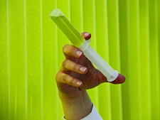 Gewächshaus mit Algen