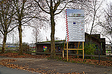 EFRE sign in front of the future construction site