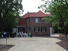 umgebaute Villa